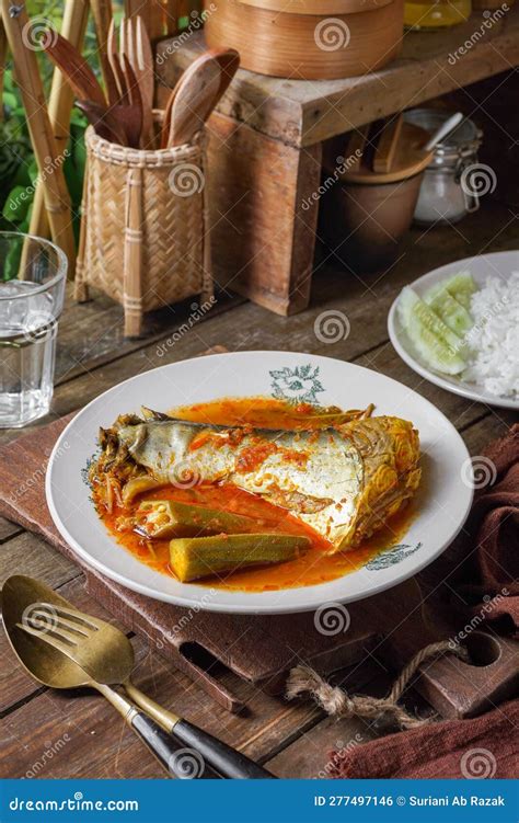 IKAN ASAM MANIS - Typical Indonesian Dish Fish In Sweet & Sour Sauce Royalty-Free Stock ...