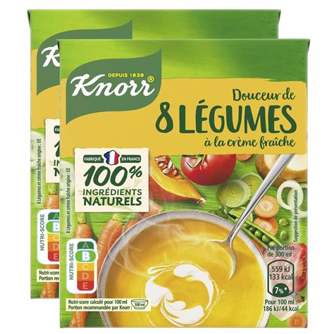 Acheter Promotion Knorr Soupe Douceur de 8 légumes à la crème fraîche