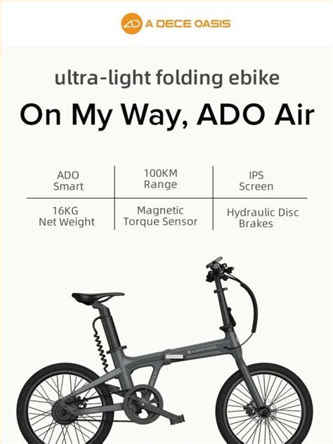 ADO E BIKE You Are Cordially Invited To Fill In A Questionnaire For Us