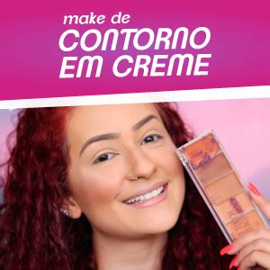 Mil Bijus Como Fazer Make Contorno Em Creme Mil Bijus