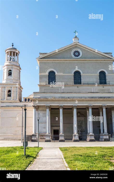 The Papal Basilica Of St Paul Outside The Walls Stock Photo Alamy