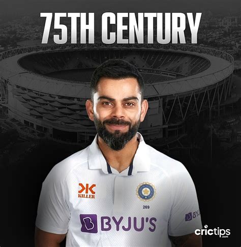 Crictips On Twitter 75th Hundred By Virat Kohli The Long Wait Is