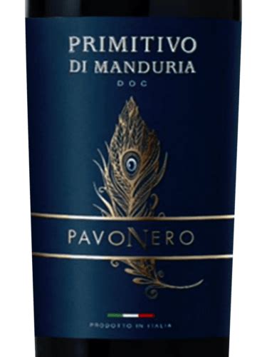 Pavonero Primitivo Di Manduria Vivino Belgi