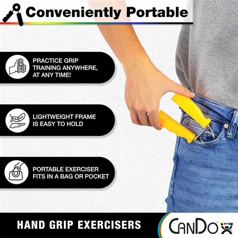 Cando Ergonomic Hand Grip Sports Supplies Online Store