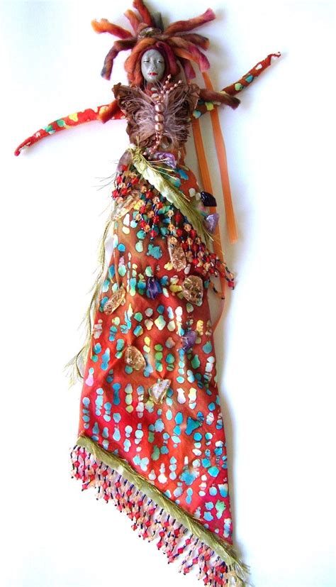 Wisdom Keeper Art Dolls The Arrival A Womens Empowerment Spirit Doll