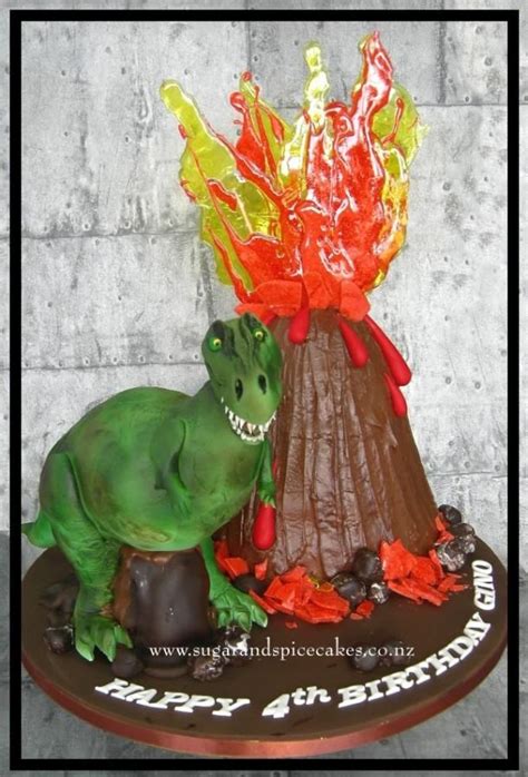 Pin On Dinosaur Cakes