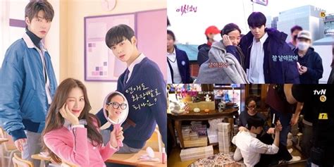 7 Sweet Interactions Between Moon Ga Young And Cha Eun Woo Behind The Scenes Of The Drama True