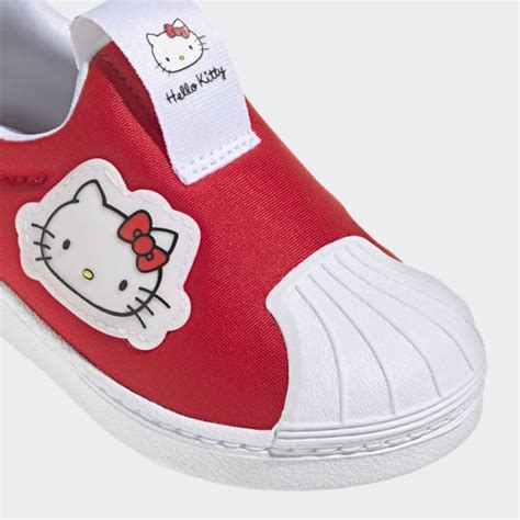 adidas Hello Kitty Superstar 360 Shoes - Red | Kids' Lifestyle | adidas US