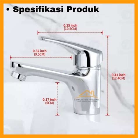 Promo Kran Wastafel Cuci Tangan Up Down Keran Air Washtafel Model Toto