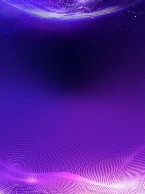 Mysterious Purple Black Gradient Geometric Light And Shadow Planet ...