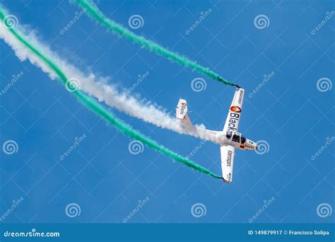 PONTE DE SOR PORTUGAL 3 JUNHO 2019 Aerobatic Team Performs