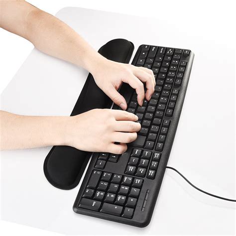 Keyboard Wrist Rest Pad and Mouse Wrist Rest Support Soft Memory Foam ...