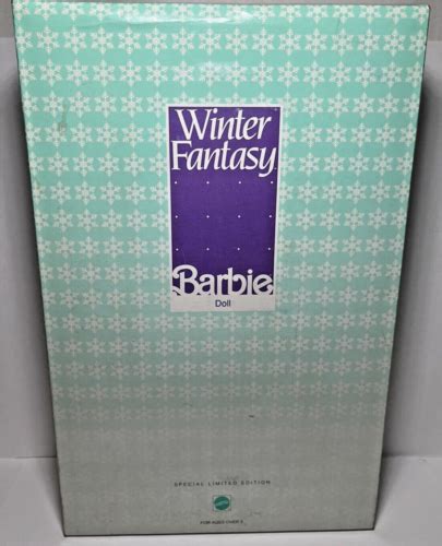 Winter Fantasy Barbie Doll Fao Schwarz Exclusive Limited Edition