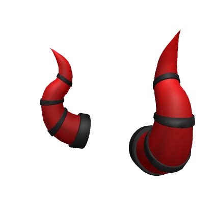 Twisted Red Horns Roblox Item Rolimon S