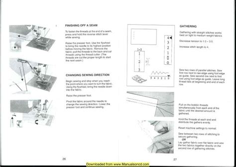 Elna Sewing Machine Manual 2003 - 2005 - 2007