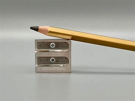 Kum Magnesium Sharpener 2 Hole Pencilly Australia