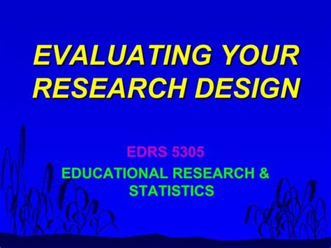 Internal And External Validity Factors Ppt