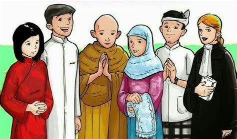 Kumpulan Gambar Kartun Toleransi Antar Umat Beragama Terbagus Blog Pengajar Tekno