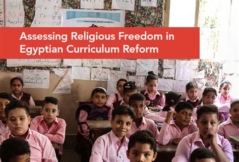 USCIRF Releases Report On Religious Freedom Reforms To Egypts