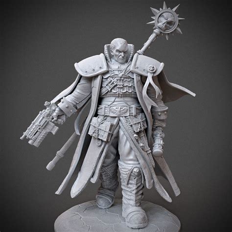 Inquisitor Gregor Eisenhorn Warhammer 40k 3d Print 1