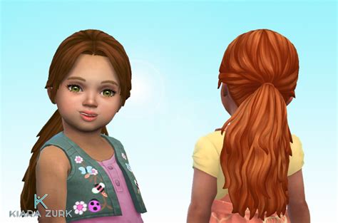 My Stuff Angie Hairstyle For Toddlers Early Access Sims 4