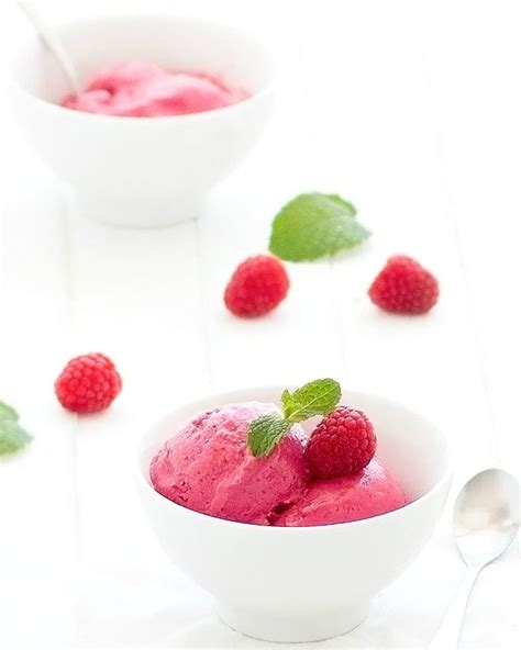 Healthy Raspberry Frozen Yogurt - As Easy As Apple Pie