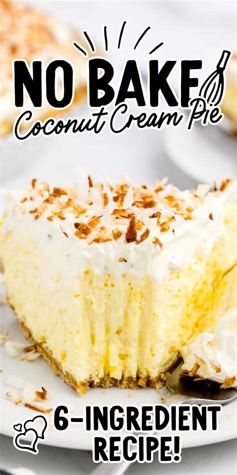 Creamy Tropical And Easy To Make This Dreamy No Bake Coconut Cream