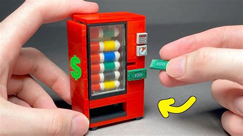 How To Make A LEGO Vending Machine YouTube