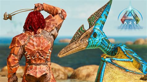 Taming Pteranodon Can Be Easy Or Ark Survival Ascended E Youtube