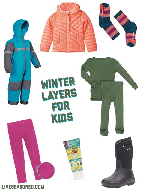 Winter Layers for Kids