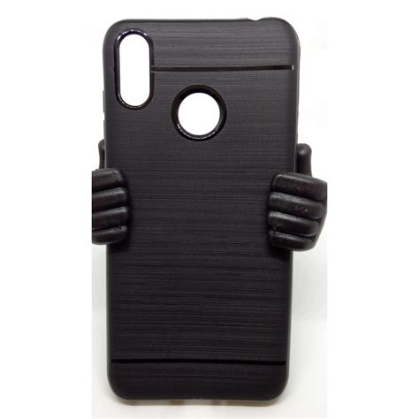 Capa Silicone Preto Fosco Asus Zenfone Max Shot Max Plus M Zb Kl