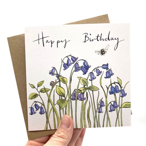 Birthday Card Wild Flowers Artofit