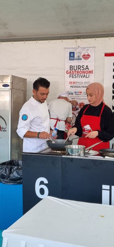 Harmancık MYO Aşçılık Programı Bursa Gastronomi Festivali nde Buluştu