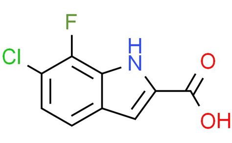 6 氯 7 氟 1h 吲哚 2 羧酸 分子砌块 产品中心 南京毕科生物科技有限公司