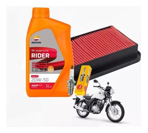 Kit Afinacion Servicio Completo Honda Cargo 150 Gl150 Repsol Envío gratis