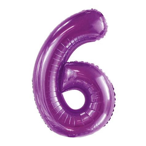 Number 9 Purple Foil Balloon 86cm - Party Savers