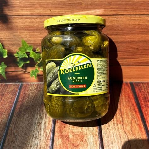 Jual Koeleman Pickled Gherkins Acar Ketimun 720ml Premium Quality