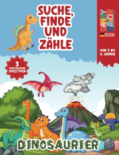 Suche Finde Und Zähle Dinosaurier Wimmelbuch Dino finde