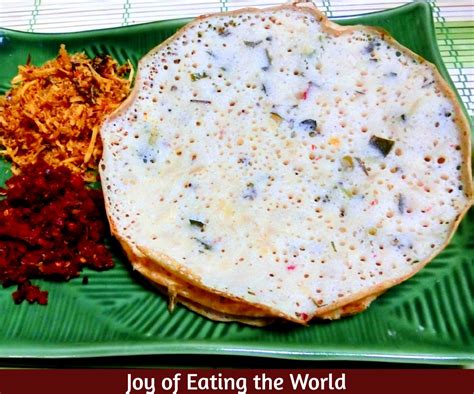 Sri Lankan Style Dosa Those Thosai Dosai Joy Of Eating The World