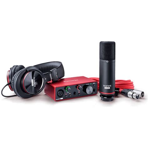 Focusrite Scarlett Solo Rd Gen Studio Bundel