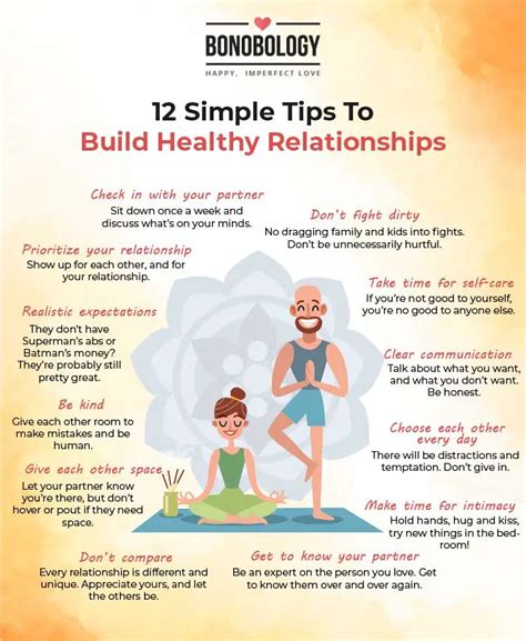 12 Simple Tips To Build Healthy Relationships