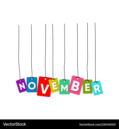 20+ November Word Art - ChyrelleAmro