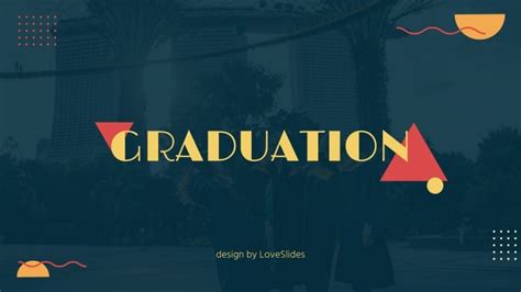 Stylish Modern Graduation | Free Google Slide Theme