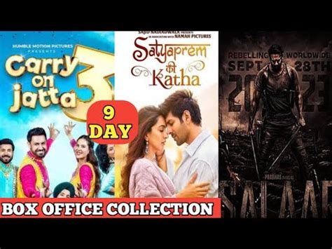 Box Office Collection Salaar Satyaprem Ki Katha Carry On Jatta