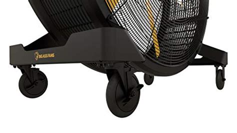 Big Ass Fans Sidekick Barrel Fan Ft Blade Variable Speed Indoor Outdoor Black Yellow Jumbo