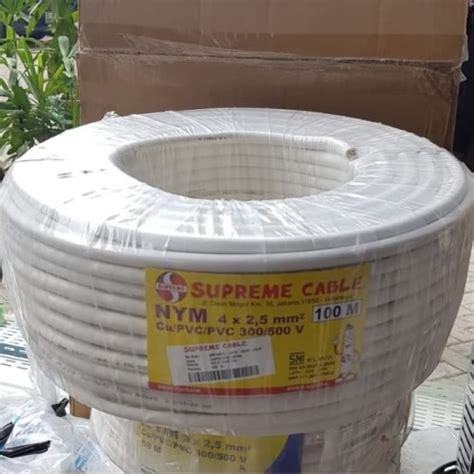 Jual Kabel Listrik NYM 4x2 5 4x2 5 4x2 5mm 4x2 5mm Supreme Meteran