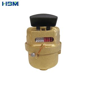 Brass Rotary Piston Liquid Sealed Water Meter Chinese Water Meter