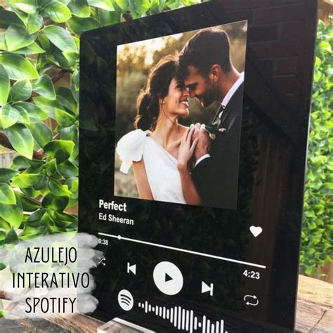 Azulejo Personalizado Interativo Spotify Elo7 Azulejos