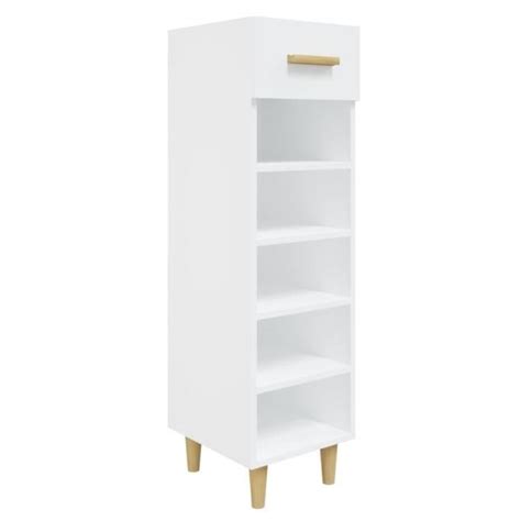 Omabeta Rangement Organisation Armoire Chaussure Blanc Brillant