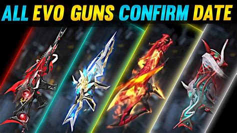 Free Fire Evo Gun Skin Return Confirm Date Free Fire Upcoming Evo Gun